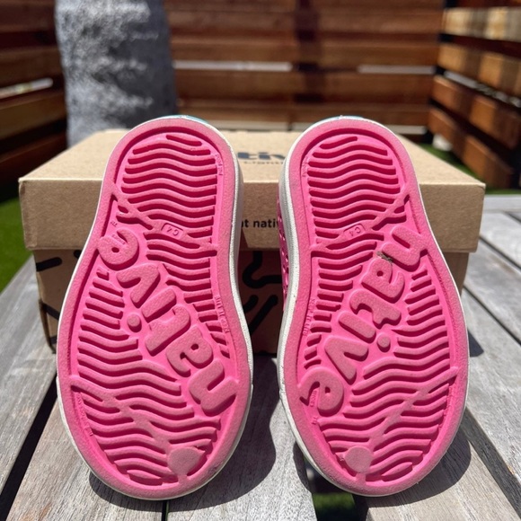 Native Shoes Jefferson Hollywood Pink Toddler - Picture 2 of 4